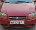 Красный Шевроле Авео, объемом двигателя 1.5 л и пробегом 177 тыс. км за 803 $, фото 1 на Automoto.ua