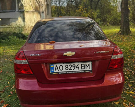 Красный Шевроле Авео, объемом двигателя 1.4 л и пробегом 168 тыс. км за 3700 $, фото 1 на Automoto.ua