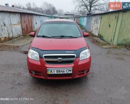 Красный Шевроле Авео, объемом двигателя 1.5 л и пробегом 115 тыс. км за 3000 $, фото 1 на Automoto.ua