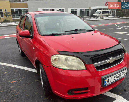 Красный Шевроле Авео, объемом двигателя 1.5 л и пробегом 350 тыс. км за 1799 $, фото 5 на Automoto.ua