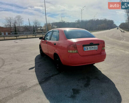 Красный Шевроле Авео, объемом двигателя 1.5 л и пробегом 191 тыс. км за 2700 $, фото 2 на Automoto.ua