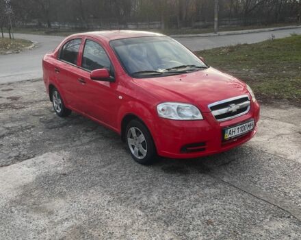 Красный Шевроле Авео, объемом двигателя 1.5 л и пробегом 220 тыс. км за 3500 $, фото 2 на Automoto.ua