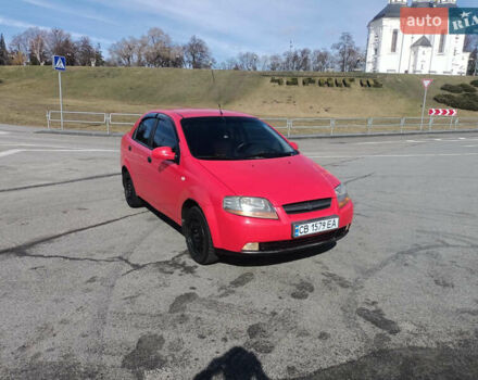 Красный Шевроле Авео, объемом двигателя 1.5 л и пробегом 191 тыс. км за 2700 $, фото 5 на Automoto.ua