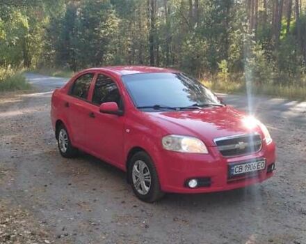 Красный Шевроле Авео, объемом двигателя 1.5 л и пробегом 241 тыс. км за 3500 $, фото 1 на Automoto.ua