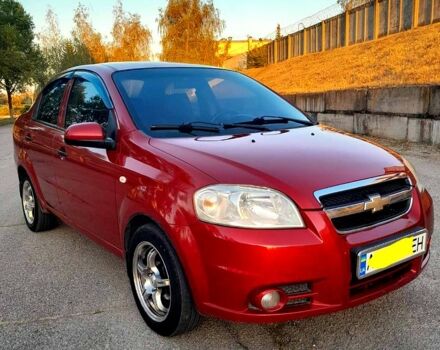 Красный Шевроле Авео, объемом двигателя 1.5 л и пробегом 150 тыс. км за 4600 $, фото 4 на Automoto.ua
