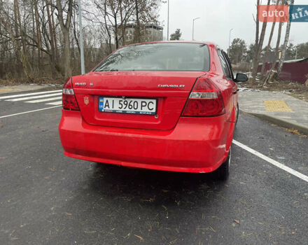 Красный Шевроле Авео, объемом двигателя 1.5 л и пробегом 350 тыс. км за 1799 $, фото 2 на Automoto.ua