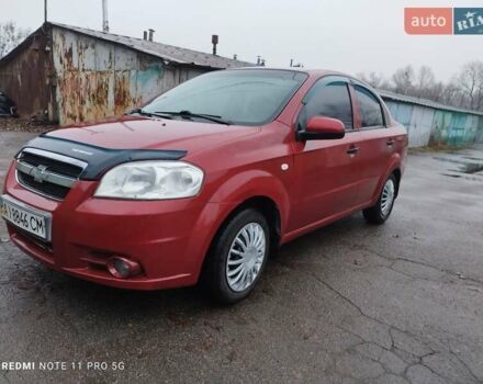 Красный Шевроле Авео, объемом двигателя 1.5 л и пробегом 115 тыс. км за 3000 $, фото 8 на Automoto.ua