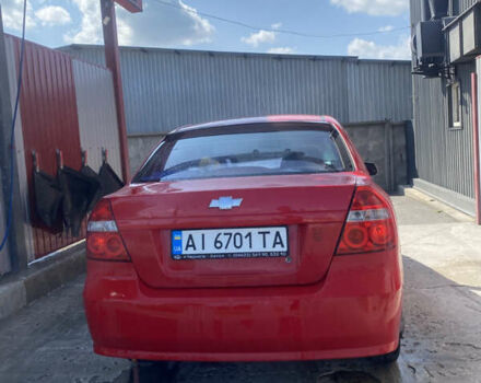Красный Шевроле Авео, объемом двигателя 1.5 л и пробегом 240 тыс. км за 3703 $, фото 5 на Automoto.ua