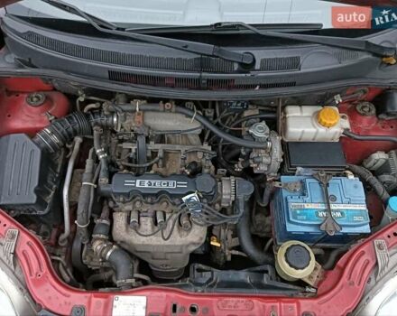 Червоний Шевроле Авео, об'ємом двигуна 1.5 л та пробігом 215 тис. км за 3800 $, фото 19 на Automoto.ua