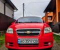 Красный Шевроле Авео, объемом двигателя 1.5 л и пробегом 245 тыс. км за 3500 $, фото 1 на Automoto.ua