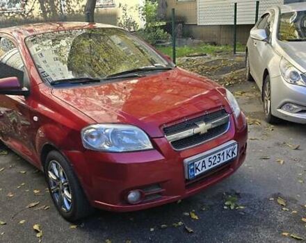 Красный Шевроле Авео, объемом двигателя 1.5 л и пробегом 269 тыс. км за 2500 $, фото 1 на Automoto.ua