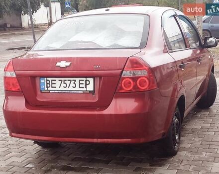 Красный Шевроле Авео, объемом двигателя 1.5 л и пробегом 258 тыс. км за 3300 $, фото 6 на Automoto.ua