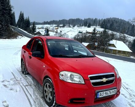 Червоний Шевроле Авео, об'ємом двигуна 1.2 л та пробігом 100 тис. км за 4500 $, фото 1 на Automoto.ua