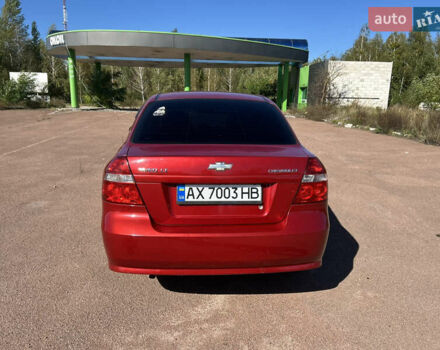 Красный Шевроле Авео, объемом двигателя 1.5 л и пробегом 199 тыс. км за 4300 $, фото 2 на Automoto.ua