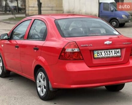 Красный Шевроле Авео, объемом двигателя 1.5 л и пробегом 380 тыс. км за 3599 $, фото 2 на Automoto.ua