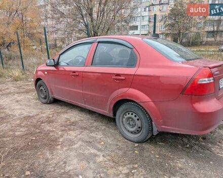 Красный Шевроле Авео, объемом двигателя 1.2 л и пробегом 220 тыс. км за 2900 $, фото 4 на Automoto.ua