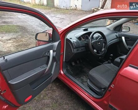 Червоний Шевроле Авео, об'ємом двигуна 1.5 л та пробігом 215 тис. км за 3800 $, фото 9 на Automoto.ua