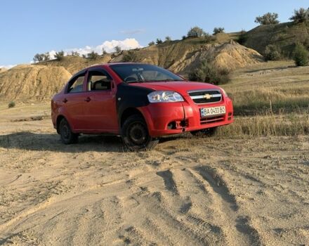 Красный Шевроле Авео, объемом двигателя 1.5 л и пробегом 267 тыс. км за 2750 $, фото 1 на Automoto.ua