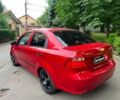 Красный Шевроле Авео, объемом двигателя 1.5 л и пробегом 205 тыс. км за 3990 $, фото 6 на Automoto.ua