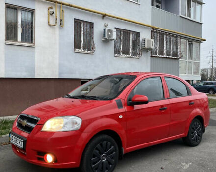 Красный Шевроле Авео, объемом двигателя 1.5 л и пробегом 160 тыс. км за 4700 $, фото 2 на Automoto.ua