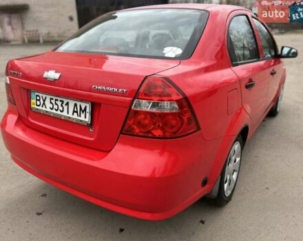 Красный Шевроле Авео, объемом двигателя 1.5 л и пробегом 380 тыс. км за 3599 $, фото 3 на Automoto.ua