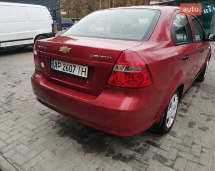 Красный Шевроле Авео, объемом двигателя 1.5 л и пробегом 160 тыс. км за 4200 $, фото 3 на Automoto.ua