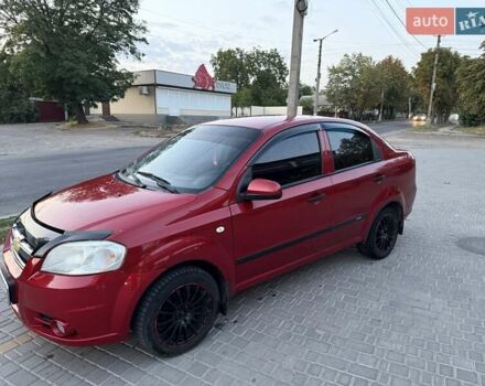 Красный Шевроле Авео, объемом двигателя 1.5 л и пробегом 200 тыс. км за 3800 $, фото 5 на Automoto.ua