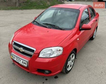 Красный Шевроле Авео, объемом двигателя 1.5 л и пробегом 380 тыс. км за 3599 $, фото 4 на Automoto.ua