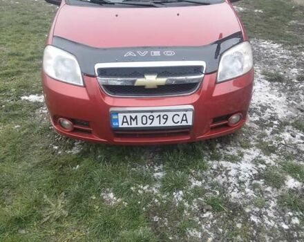 Красный Шевроле Авео, объемом двигателя 1.5 л и пробегом 152 тыс. км за 4400 $, фото 6 на Automoto.ua
