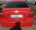 Красный Шевроле Авео, объемом двигателя 1.5 л и пробегом 160 тыс. км за 4300 $, фото 3 на Automoto.ua