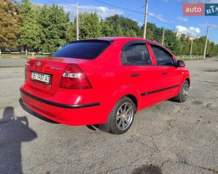Красный Шевроле Авео, объемом двигателя 1.5 л и пробегом 65 тыс. км за 5500 $, фото 11 на Automoto.ua