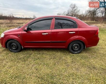 Красный Шевроле Авео, объемом двигателя 1.5 л и пробегом 240 тыс. км за 3400 $, фото 6 на Automoto.ua