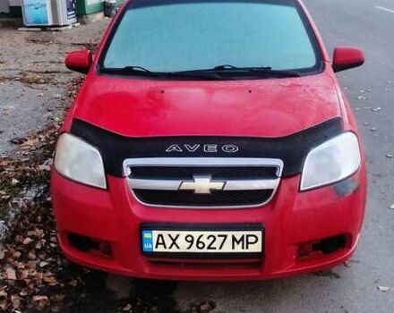 Красный Шевроле Авео, объемом двигателя 1.5 л и пробегом 205 тыс. км за 3300 $, фото 6 на Automoto.ua