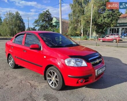 Красный Шевроле Авео, объемом двигателя 1.5 л и пробегом 65 тыс. км за 5500 $, фото 9 на Automoto.ua