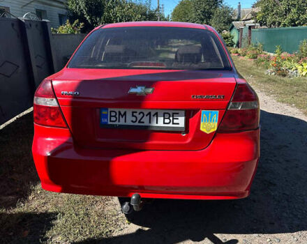 Красный Шевроле Авео, объемом двигателя 1.5 л и пробегом 160 тыс. км за 3150 $, фото 4 на Automoto.ua