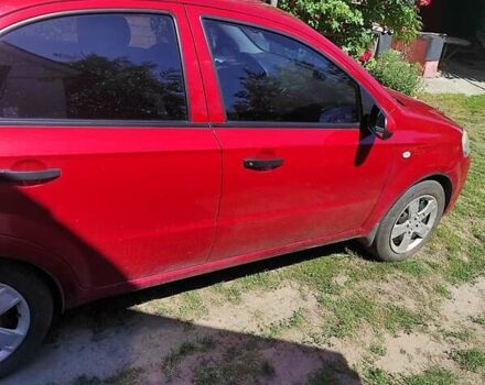 Красный Шевроле Авео, объемом двигателя 1.5 л и пробегом 151 тыс. км за 4600 $, фото 2 на Automoto.ua