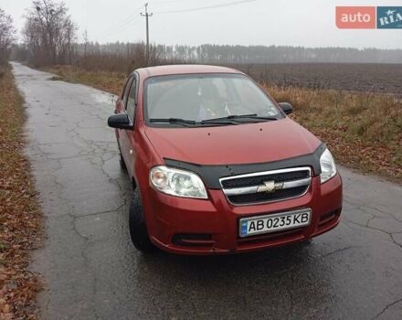 Красный Шевроле Авео, объемом двигателя 1.5 л и пробегом 234 тыс. км за 3200 $, фото 7 на Automoto.ua