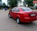 Красный Шевроле Авео, объемом двигателя 1.5 л и пробегом 307 тыс. км за 3800 $, фото 2 на Automoto.ua