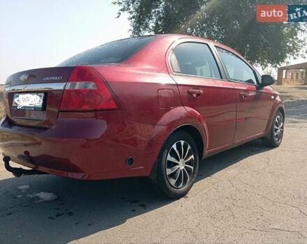 Красный Шевроле Авео, объемом двигателя 1.6 л и пробегом 261 тыс. км за 3600 $, фото 4 на Automoto.ua