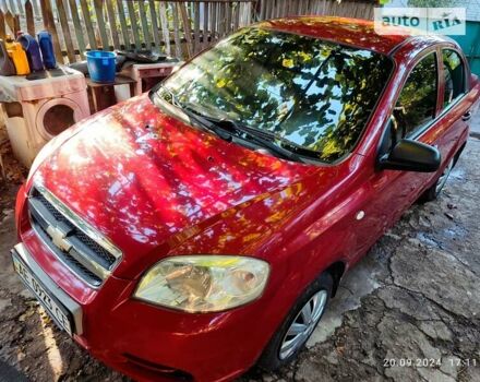 Красный Шевроле Авео, объемом двигателя 1.5 л и пробегом 148 тыс. км за 3999 $, фото 3 на Automoto.ua