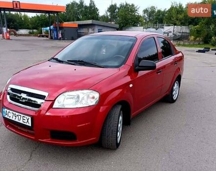 Красный Шевроле Авео, объемом двигателя 1.5 л и пробегом 307 тыс. км за 3800 $, фото 11 на Automoto.ua
