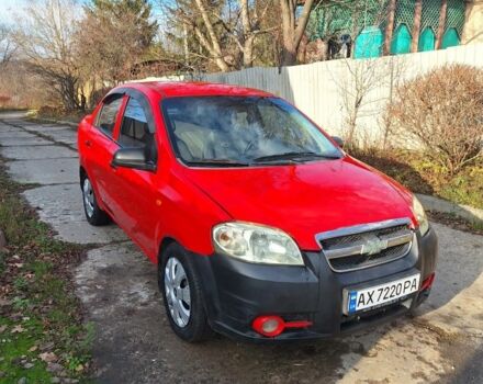 Красный Шевроле Авео, объемом двигателя 1.5 л и пробегом 290 тыс. км за 2499 $, фото 1 на Automoto.ua