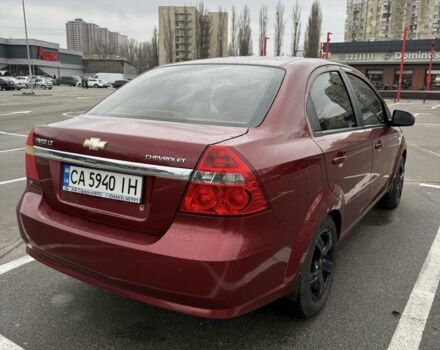 Красный Шевроле Авео, объемом двигателя 1.6 л и пробегом 158 тыс. км за 4600 $, фото 2 на Automoto.ua