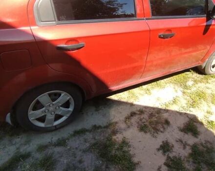 Красный Шевроле Авео, объемом двигателя 1.5 л и пробегом 151 тыс. км за 4600 $, фото 4 на Automoto.ua