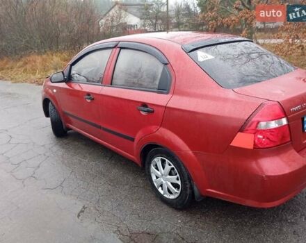Красный Шевроле Авео, объемом двигателя 1.5 л и пробегом 234 тыс. км за 3200 $, фото 1 на Automoto.ua