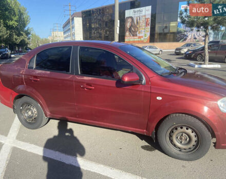 Красный Шевроле Авео, объемом двигателя 1.6 л и пробегом 105 тыс. км за 3600 $, фото 14 на Automoto.ua