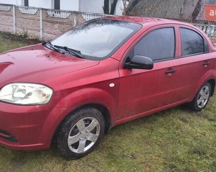 Красный Шевроле Авео, объемом двигателя 1.5 л и пробегом 215 тыс. км за 3000 $, фото 2 на Automoto.ua