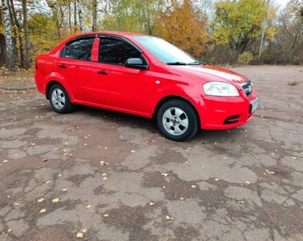 Красный Шевроле Авео, объемом двигателя 1.5 л и пробегом 239 тыс. км за 3200 $, фото 1 на Automoto.ua