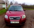 Красный Шевроле Авео, объемом двигателя 1.6 л и пробегом 244 тыс. км за 3300 $, фото 1 на Automoto.ua