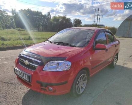 Красный Шевроле Авео, объемом двигателя 1.5 л и пробегом 65 тыс. км за 5500 $, фото 1 на Automoto.ua